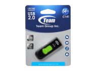 USB памет Team Group C141 64GB, USB 2.0, Зелен