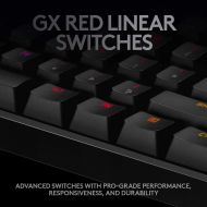 Геймърска механична клавиатура Logitech G Pro X Shroud Edition GX Red Switches