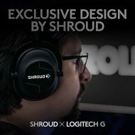 Геймърски слушалки Logitech PRO X Shroud Edition