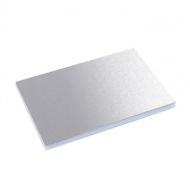 Декоративна плоча за капак на PVC подова кутия 16/24М - неръждаема стомана