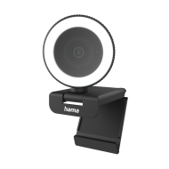HAMA Уеб камера с пръстеновидна светлина "C-850 Pro", 139989